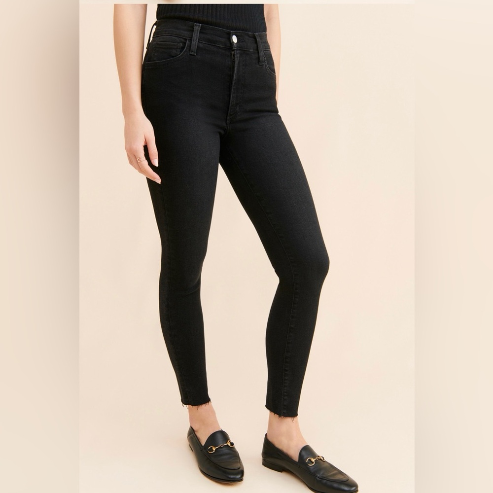Joe’s Jeans The Snapback Charlie High Rise Skinny Ankle Jeans Cielo Size 6